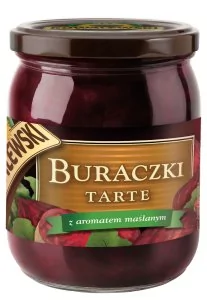 KOWALEWSKI Buraczki tarte maślane 540ml - Pasztet i przetwory mięsne - miniaturka - grafika 1