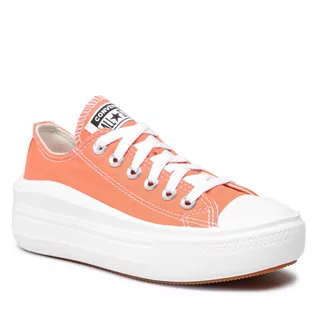 Trampki damskie - Converse Trampki Ctas Move Ox 572723C Bright Madder/White/White - grafika 1