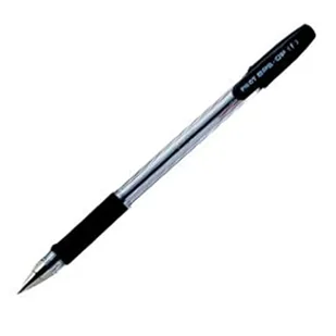Pilot BPSGP długopis kulkowy, cienka kulka 0,7 mm z czarnym atramentem i szerokością linii 0,3 mm, opakowanie 12 sztuk - Długopisy - miniaturka - grafika 1