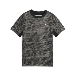 Młodzieżowa koszulka Essentials TRAIN ALL DAY z mieszanki poliestru PUMA Black - Odzież sportowa dziecięca - miniaturka - grafika 1