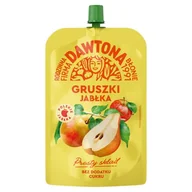 Soki i napoje niegazowane - Dawtona Mus gruszki jabłka 180 g - miniaturka - grafika 1