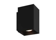 Lampy ścienne - Kinkiet nowoczesny SANDY WL SQUARE BLACK 92698-N - Zuma Line - miniaturka - grafika 1