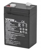 Akumulatory ogólnego zastosowania - Vipow Akumulator żelowy 6V 4.5Ah BAT0200 - miniaturka - grafika 1