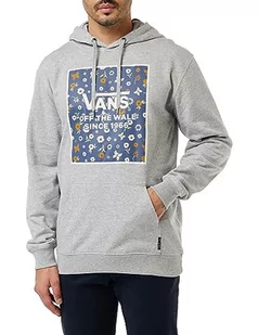Vans Męska bluza z kapturem w pudełku, szary wrzos, M, wrzos szary, M - Bluzy męskie - miniaturka - grafika 1