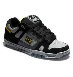 DC Shoes Heren Stag Xe Skateschoenen, 45,5 EU, Zwarte Gum, 46 EU : DC Shoes