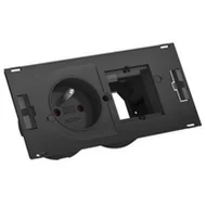 Gniazdka elektryczne - BACHMANN DUE 1xUTE 1xCM 0.2m GST18 - miniaturka - grafika 1