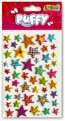 Szkolne artykuły papiernicze - Naklejki puffy Stars - miniaturka - grafika 1