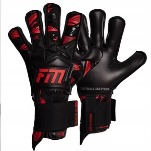 8 Rękawice FM Invictus X PRO RED S953211 czarny 8 - Piłka nożna - miniaturka - grafika 1