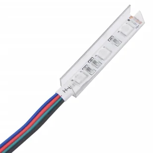 Lumarko Szafka pod TV z oświetleniem LED, szary dąb sonoma, 90x39x30 cm - Szafki RTV - miniaturka - grafika 11