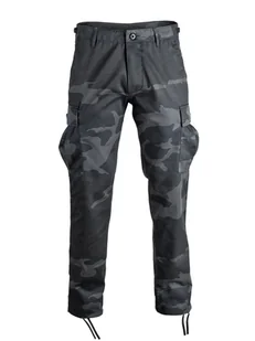 spodnie bojówki US RANGER HOSE TYP BDU " STRAIGHT CUT " blackcamo-L - Spodnie męskie - miniaturka - grafika 1