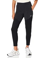 Spodnie damskie - Nike Damskie spodnie sportowe Df Essential, czarny/odblaskowy srebrny, L - miniaturka - grafika 1