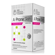 Włosy, skóra, paznokcie - Bio Medical Pharma A-Prone Skin Suplement diety 60 kaps. - miniaturka - grafika 1