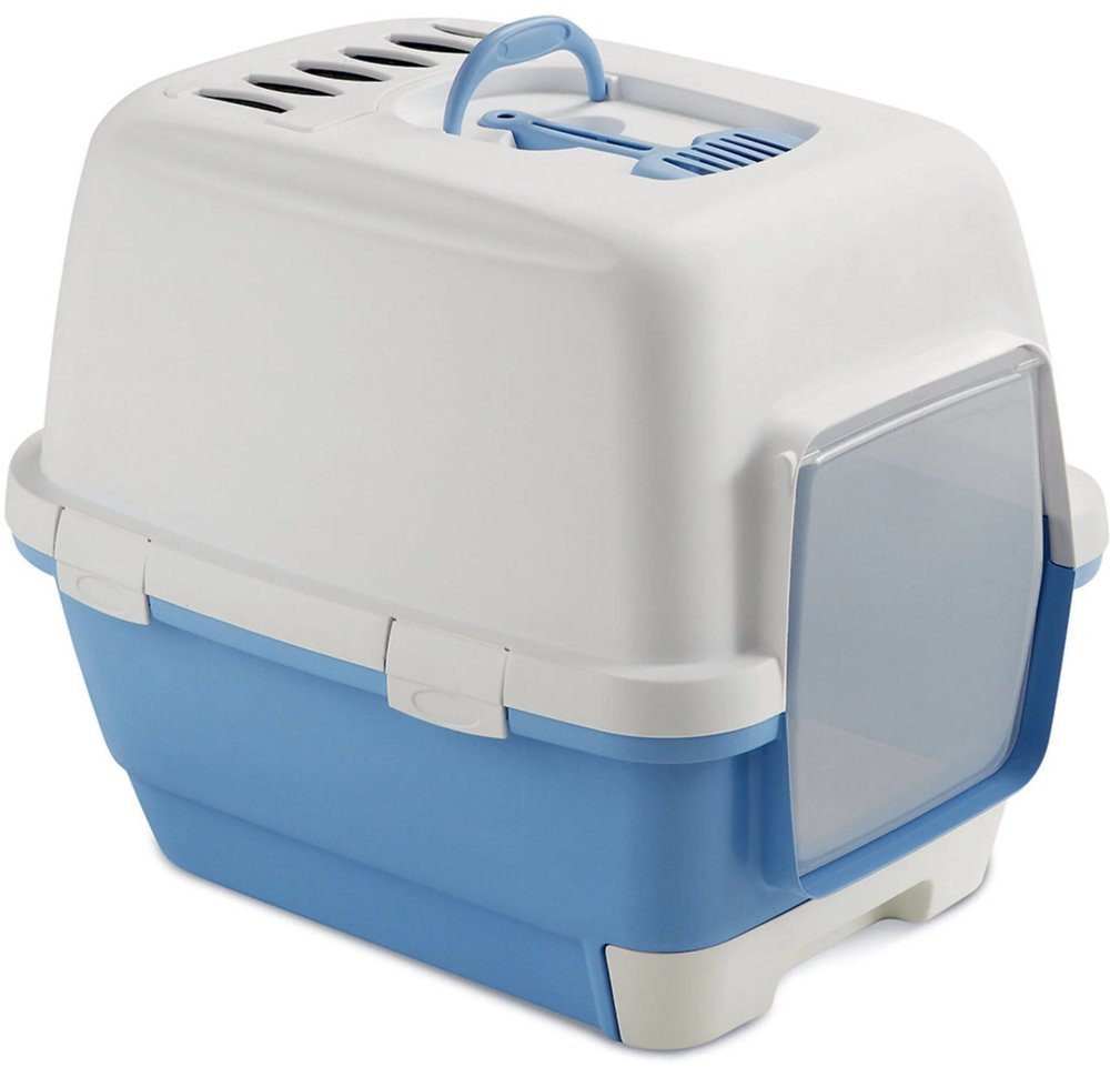 Cathy Clever & Smart closed toilet 58x45x48cm white/blue 8003507987142