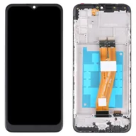 Części serwisowe do telefonów - Oryginalny wyświetlacz do Samsung Galaxy A03s A037G Regenerowany + Ramka - miniaturka - grafika 1