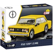 Klocki - Klocki Cobi 24588 Samochód Fso 125p 1.5 Me Duży Fiat Auto 106 El. - miniaturka - grafika 1