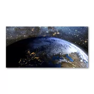 Foto gadżety - Foto obraz szkło hartowane Planeta Ziemia - miniaturka - grafika 1