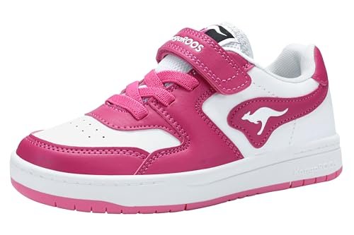KangaROOS K-cp Fair Ev sneakersy dziewczęce, Daisy Pink White, 31 EU