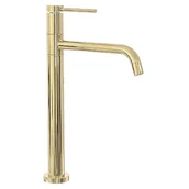 Baterie umywalkowe - Rea Lugano Slim złota REA-B5002 - miniaturka - grafika 1