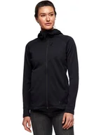 Kurtki damskie - Black Diamond Kurtka polarowa "Factor" w kolorze czarnym - miniaturka - grafika 1