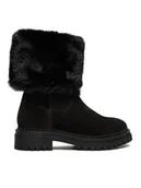 Botki damskie - Geox Botki D Iridea D04HRM 022BH C9999 Czarny - miniaturka - grafika 1