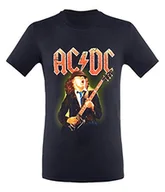 Koszulki męskie - DC AC męski angus T-Shirt, czarny, L ACDCTSHIRT-02 - miniaturka - grafika 1