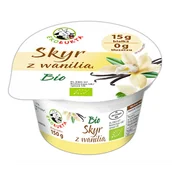 Kefiry, jogurty, maślanki - EKO ŁUKTA JOGURT TYPU SKYR PROTEINOWY Z WANILIĄ BIO 150 g - miniaturka - grafika 1