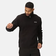 Bluzy męskie - Regatta Męski Polar z Suwakiem Thompson Czarny, Rozmiar: 5XL - miniaturka - grafika 1