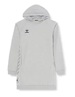 Bluzy dla dziewczynek - hummel Dziecięca bluza dziecięca Hmlmove Grid Cotton Sweatdress Kids - miniaturka - grafika 1