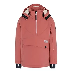 LEGO Dziewczęca kurtka zimowa na zimę, wodoodporna, wiatroszczelna, ciepła, rose, 116 cm - Kurtki i płaszcze dla dziewczynek - miniaturka - grafika 1