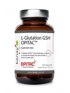 Suplement diety, Kenay, L-glutation Gsh Opitac, 60 Kaps. - Witaminy i minerały - miniaturka - grafika 1