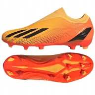 Piłka nożna - Buty adidas X Speedportal.3 FG LL GZ5067 pomarańczowy 46 - miniaturka - grafika 1
