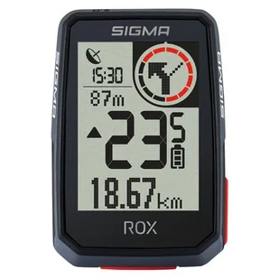 Sigma SPORT SPORT ROX 2.0 Bike Computer incl. Butler GPS Mount, czarny 2021 Urządzenia GPS 1052 - Liczniki rowerowe - miniaturka - grafika 1