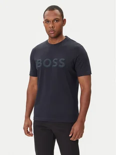 BOSS T-Shirt Iconic Zone 50548411 Granatowy Regular Fit - Koszulki męskie - miniaturka - grafika 1