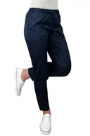 Odzież medyczna - Cygaretki medyczne damskie  COMFORT FLEX elastyczne granatowe 3XL - miniaturka - grafika 1