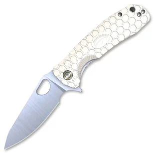 Nóż składany Honey Badger Leaf Medium White - Noże - miniaturka - grafika 1