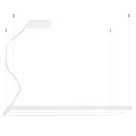 Lampy sufitowe - Sollux Tuula L TH.165 lampa wisząca zwis 1x50W LED 3000K biała - miniaturka - grafika 1