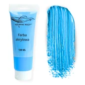 Farby i media malarskie - FARBA AKRYLOWA MALARSKA NIEBIESKA 120ml ARTYSTYCZNA FARBY AKRYLOWE W TUBKACH - miniaturka - grafika 1