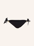 Moda i Uroda OUTLET - Heidi Klein Dół Od Bikini Trójkątnego Core Rope schwarz - miniaturka - grafika 1