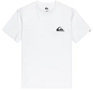 Koszulki męskie - t-shirt QUIKSILVER EV MINI LOGO 2 WBB0/WHITE - miniaturka - grafika 1
