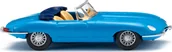 Samochody i pojazdy dla dzieci - Wiking Wiking 081707 H0 Jaguar E-type Roadster, blå - miniaturka - grafika 1