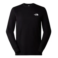 Koszulki sportowe męskie - Koszulka The North Face Redbox 0A87NNJK31 - czarna - miniaturka - grafika 1