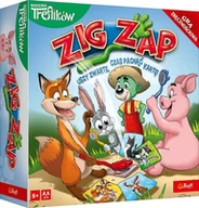 Zabawki zręcznościowe - Gra Zig Zap Rodzina Treflików Trefl - gra - miniaturka - grafika 1