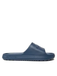 Pepe Jeans Klapki Beach Slide M PMS70159 Granatowy - Klapki i japonki męskie - miniaturka - grafika 1