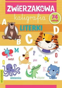 Zwierzakowa kaligrafia Literki Nowa - Książki edukacyjne - miniaturka - grafika 2