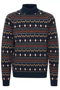 Swetry męskie - Blend sweter męski, 194024/Dress Blues, M - grafika 1