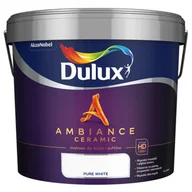 Farby wewnętrzne - Dulux Farba ceramiczna AMBIANCE CERAMIC Pure White 9 l - miniaturka - grafika 1