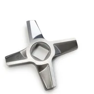 Akcesoria i części AGD - Nożyk Nr 8 dwustronny stal nierdzewna do maszynki do mięsa Zelmer - miniaturka - grafika 1