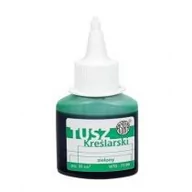 Akcesoria kreślarskie - Astra Tusz kreślarski 35ml Zielony - miniaturka - grafika 1