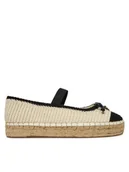 Espadryle damskie - Guess Espadryle FLJJON FAB02 Écru - miniaturka - grafika 1