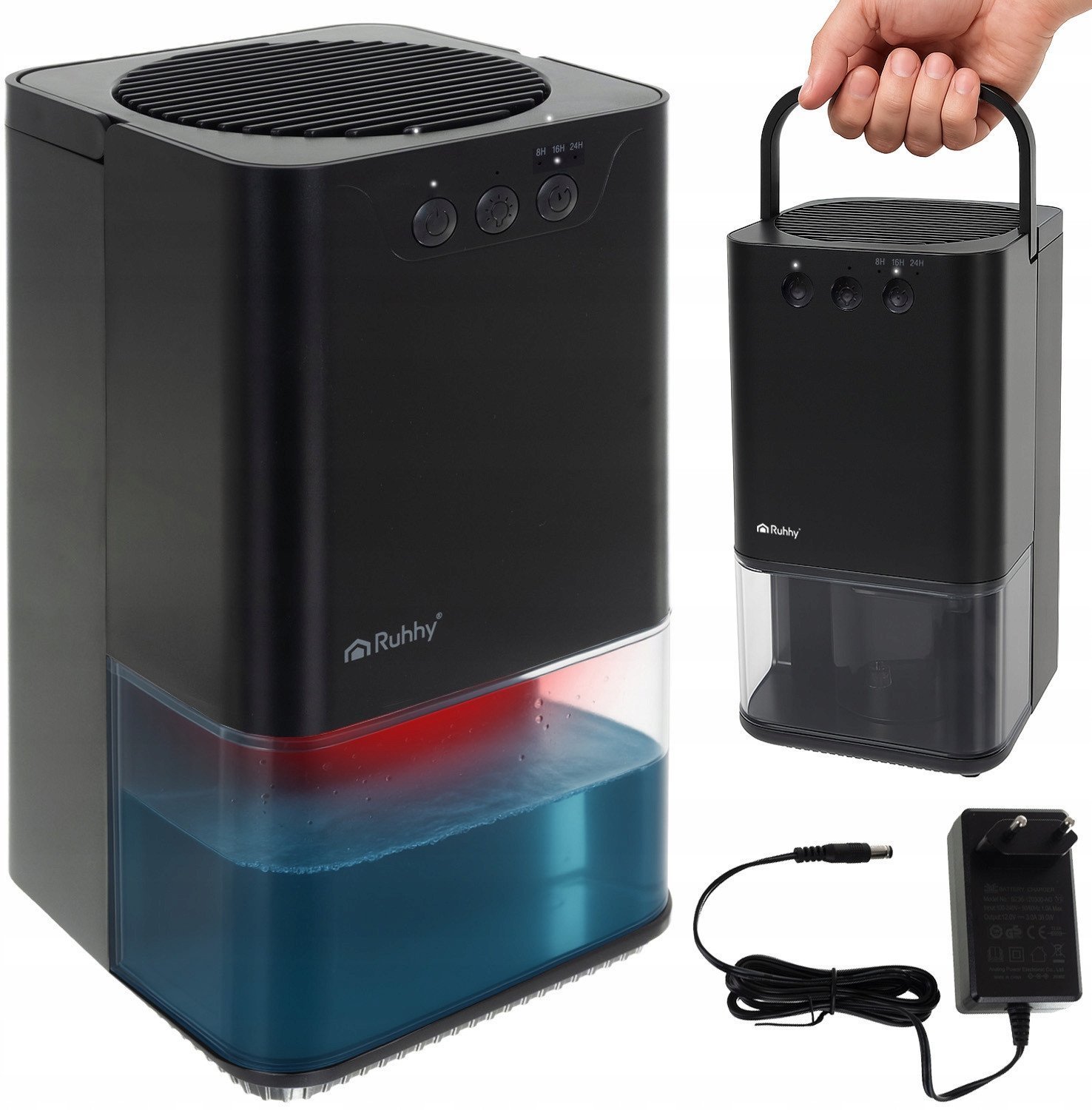Osuszacz powietrza czarny Ruhhy 26494